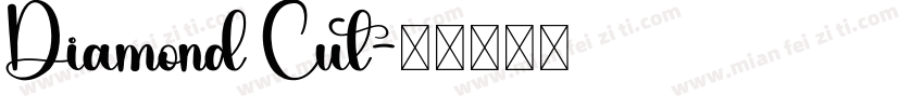 Diamond Cut字体转换